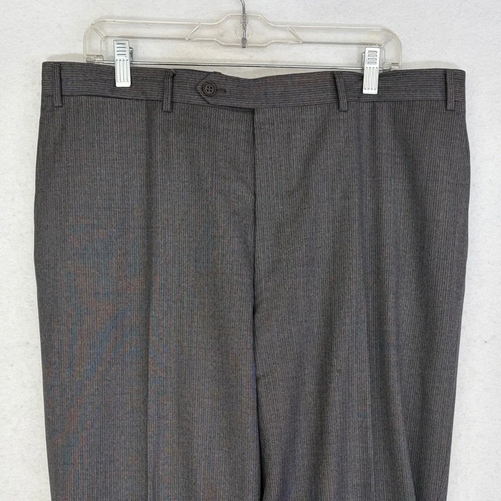 Canali Siena 2 Piece Suit Mens 46R Charcoal Grey Wool 2-Button Modern Made Italy